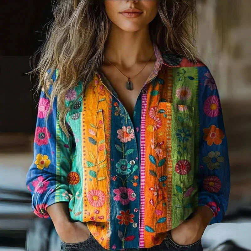 Vintage Damen Bluse