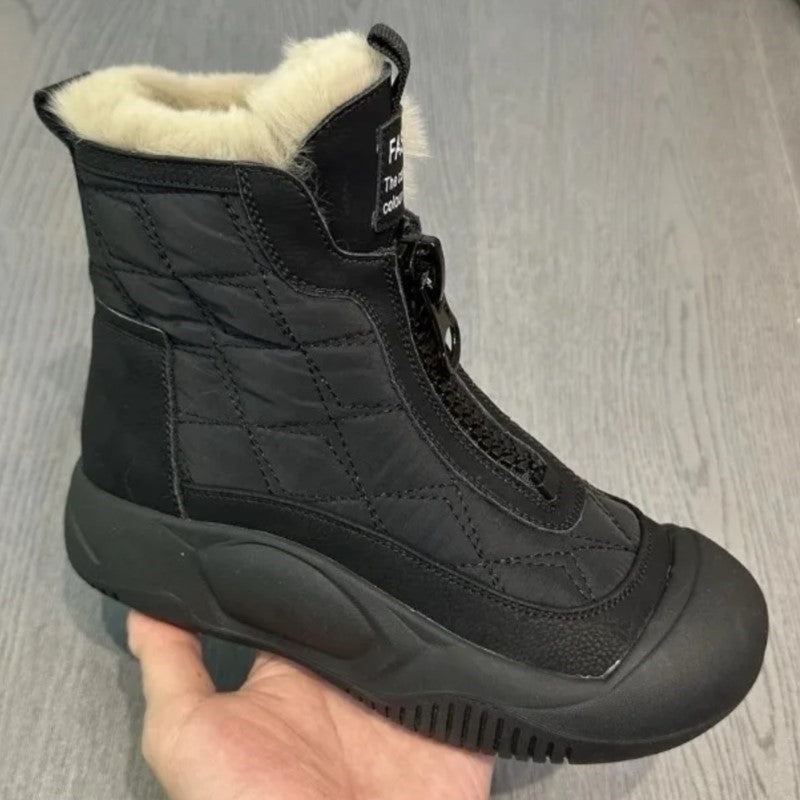 Eden | Wasserdichte Retro-Schneestiefel