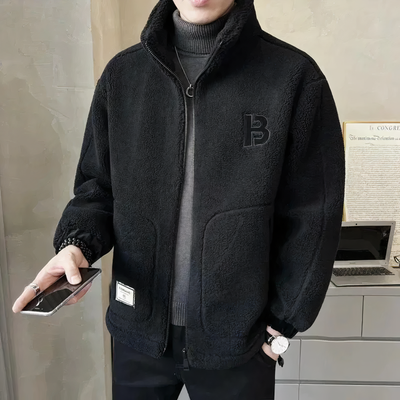 Kuschelige Fleecejacke für Herren Lukas
