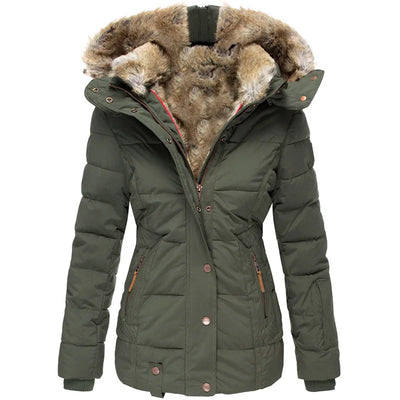 Mara® | Winterjacke mit Kunstfellfutter