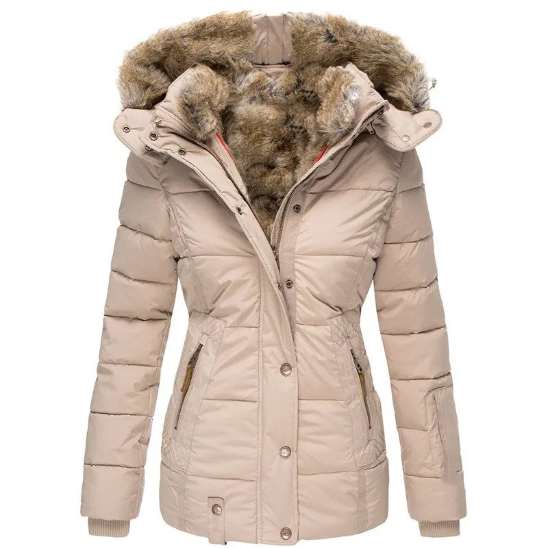 Mara® | Winterjacke mit Kunstfellfutter