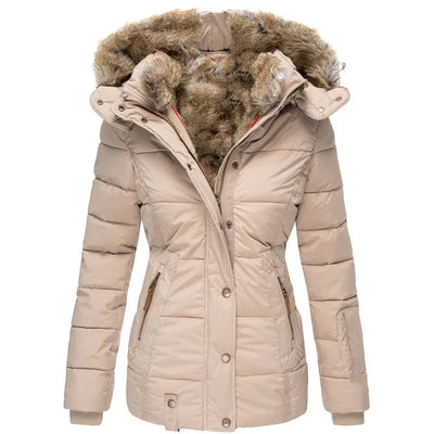 Mara® | Winterjacke mit Kunstfellfutter