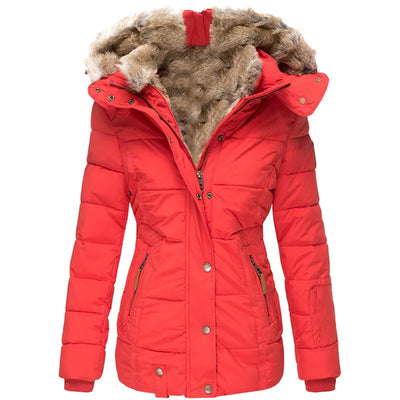 Mara® | Winterjacke mit Kunstfellfutter