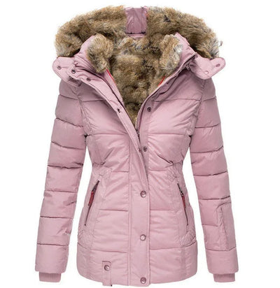 Mara® | Winterjacke mit Kunstfellfutter