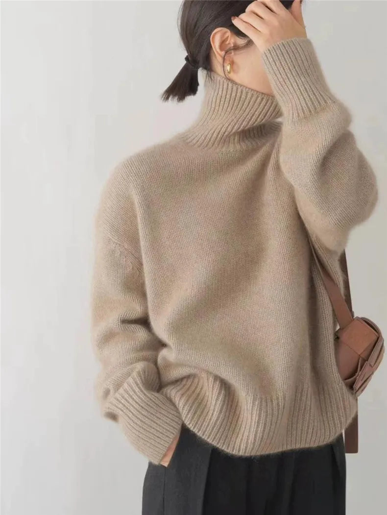 Alba® | Rollkragenpullover aus Wolle