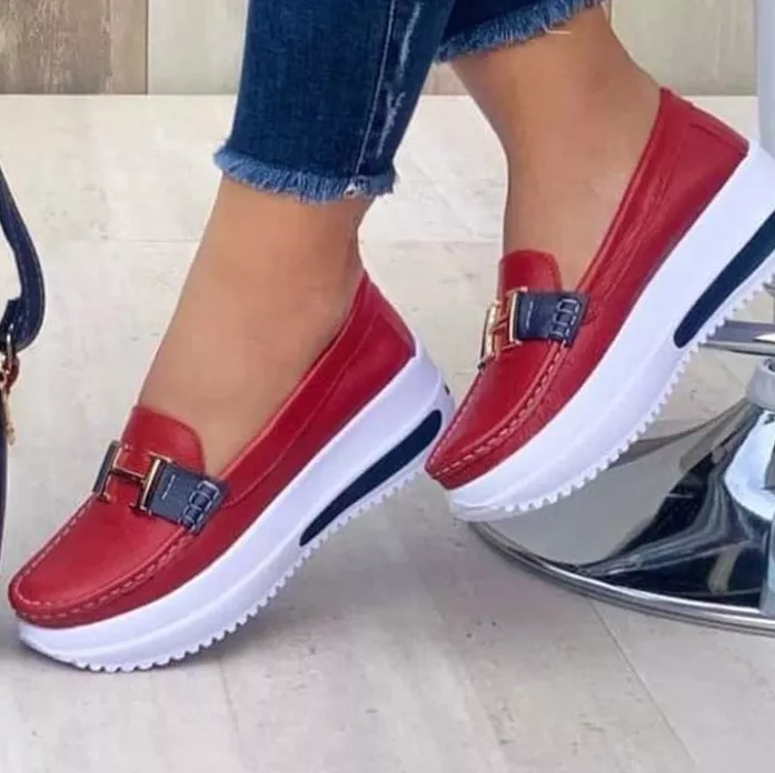 Isla - Moderner Plateau-Loafer für Damen