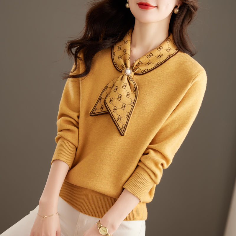 Verity | Dicker Strickpullover Einfache Mode Pullover für Damen