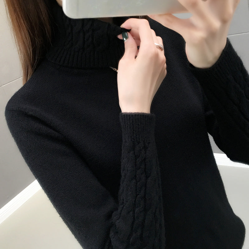 Marlo | Damenpullover mit Rollkragenpullover