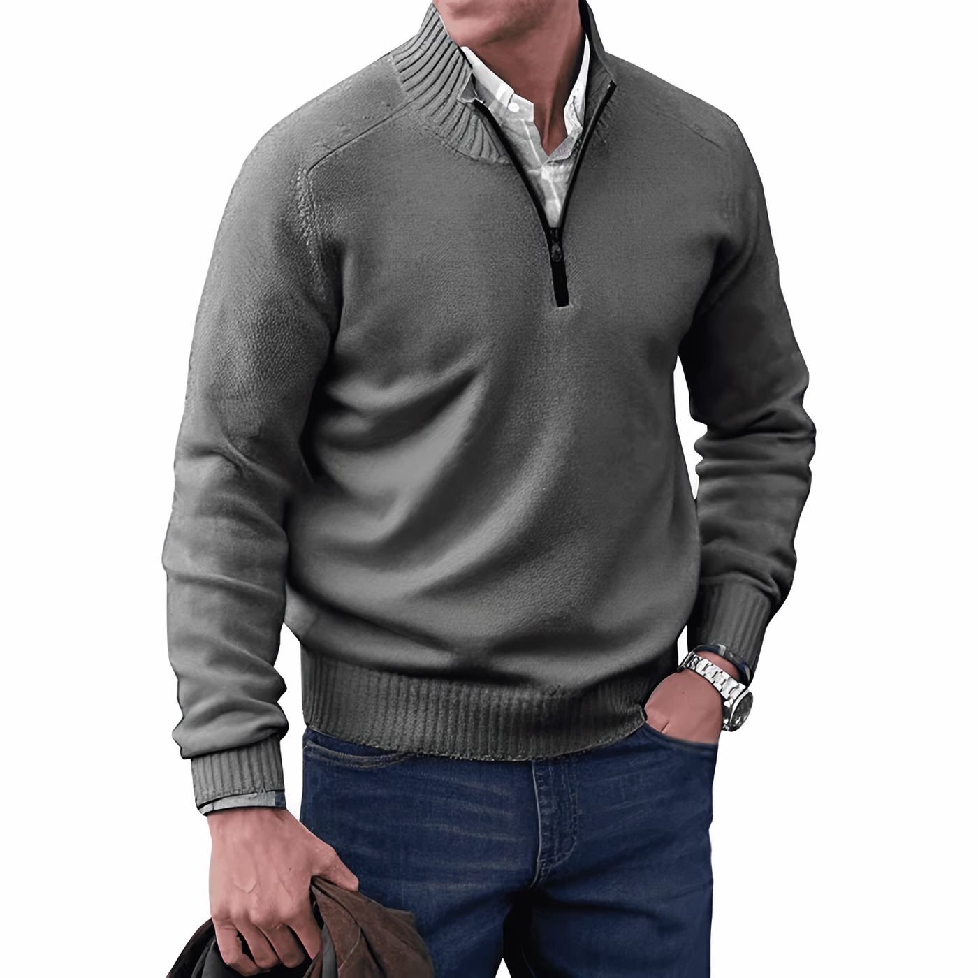 Rapid Zip Pullover für Herren Marius
