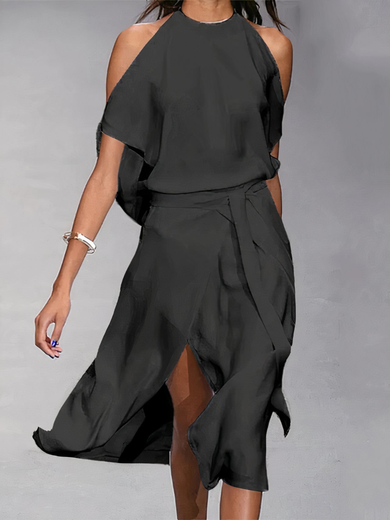 Schulterfreies Kleid Mary