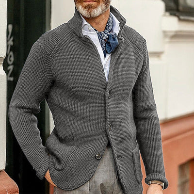 Stilvolle Herrenstrickjacke Sigmund