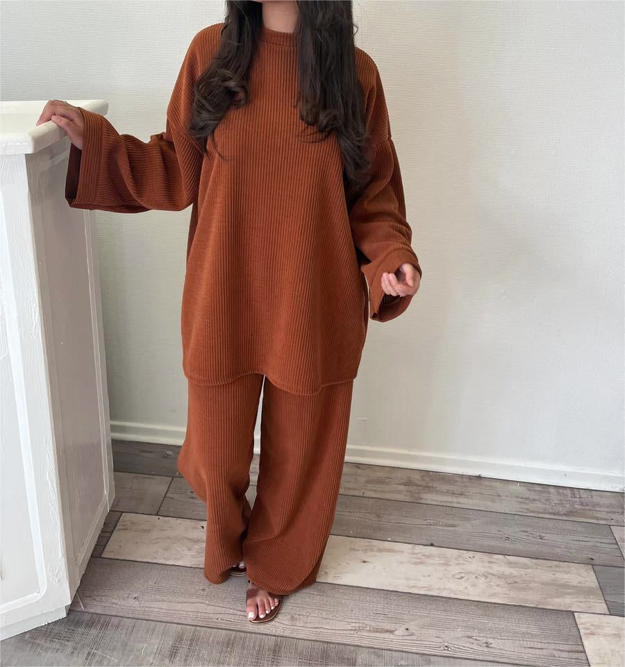 Joni | Herbst Winter Zweiteiliges Set