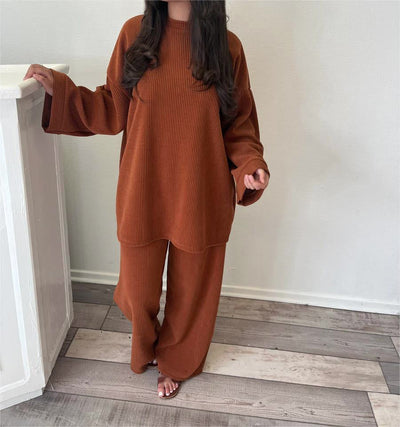 Joni | Herbst Winter Zweiteiliges Set