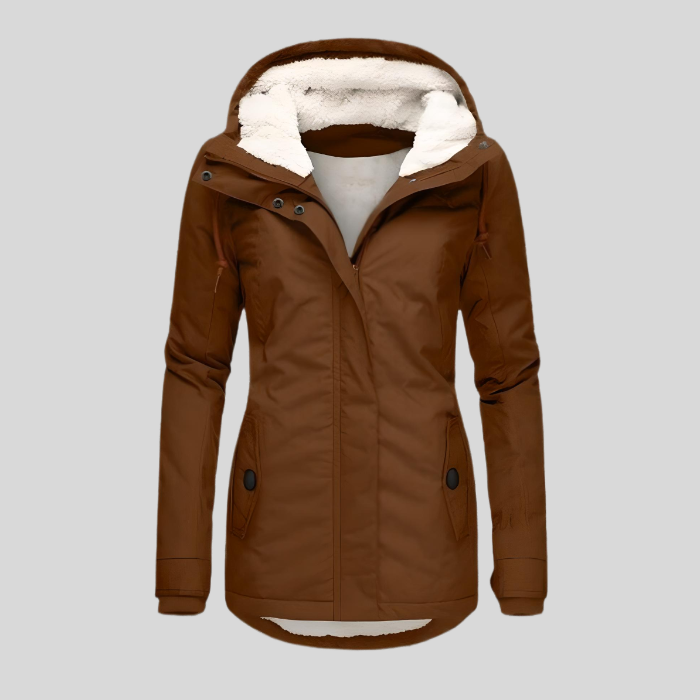 Rita® | Langer wasserdichter Wintermantel Sammy