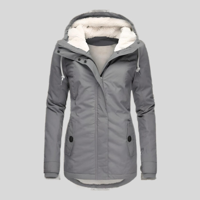 Rita® | Langer wasserdichter Wintermantel Sammy