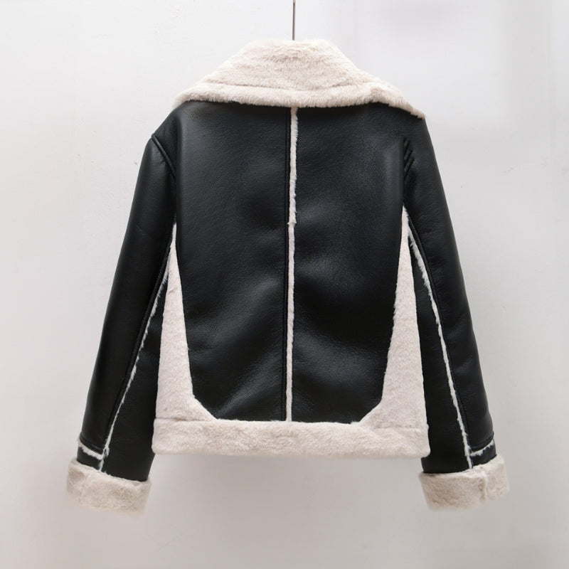 Stylische Lederjacke für Damen