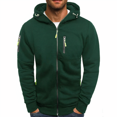 Kapuzenpullover mit Zip Nathan