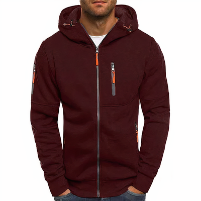 Kapuzenpullover mit Zip Nathan