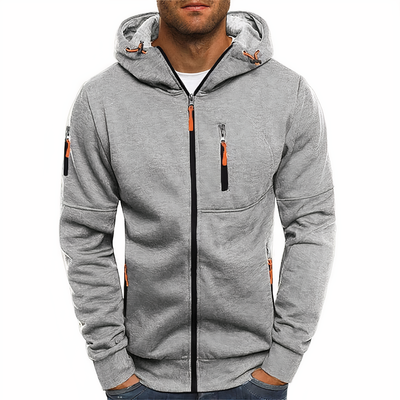 Kapuzenpullover mit Zip Nathan