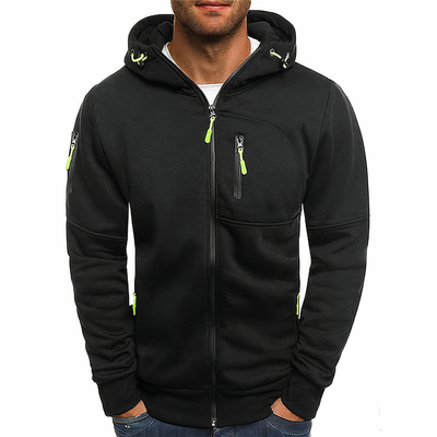 Kapuzenpullover mit Zip Nathan