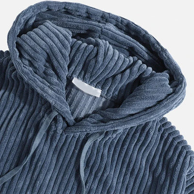 Kapuzenpullover aus Cordstoff für Herren Nigel