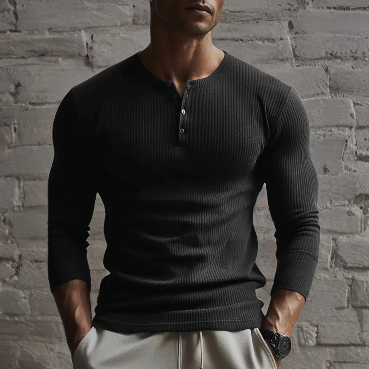 Atmungsaktiver Pullover für Männer Nolan