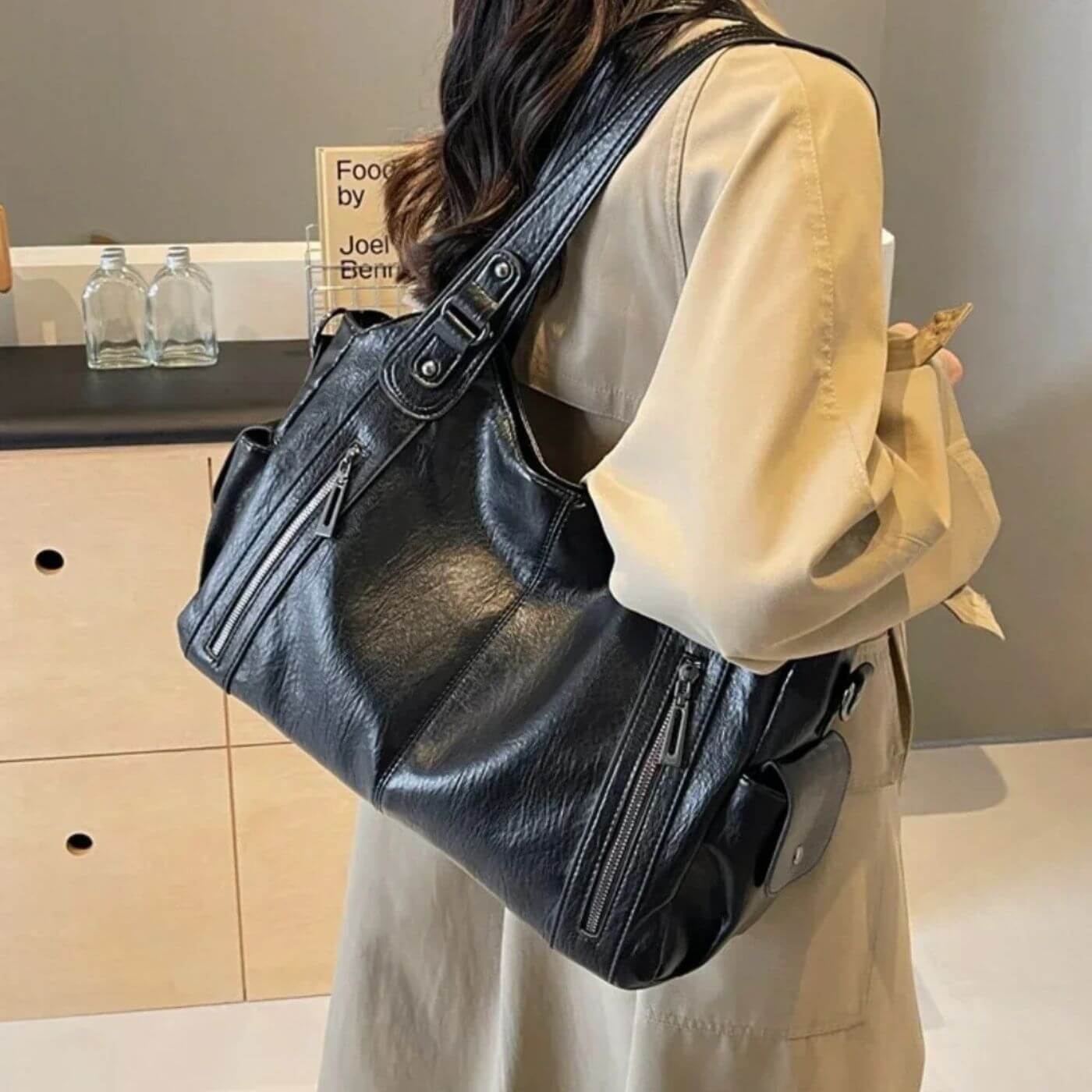 Nina – Luxuriöse Schultertasche in Premiumqualität