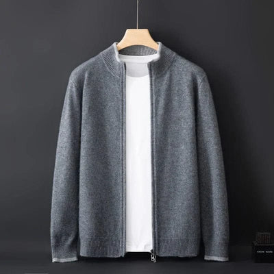 Bequeme Strickjacke für Herren