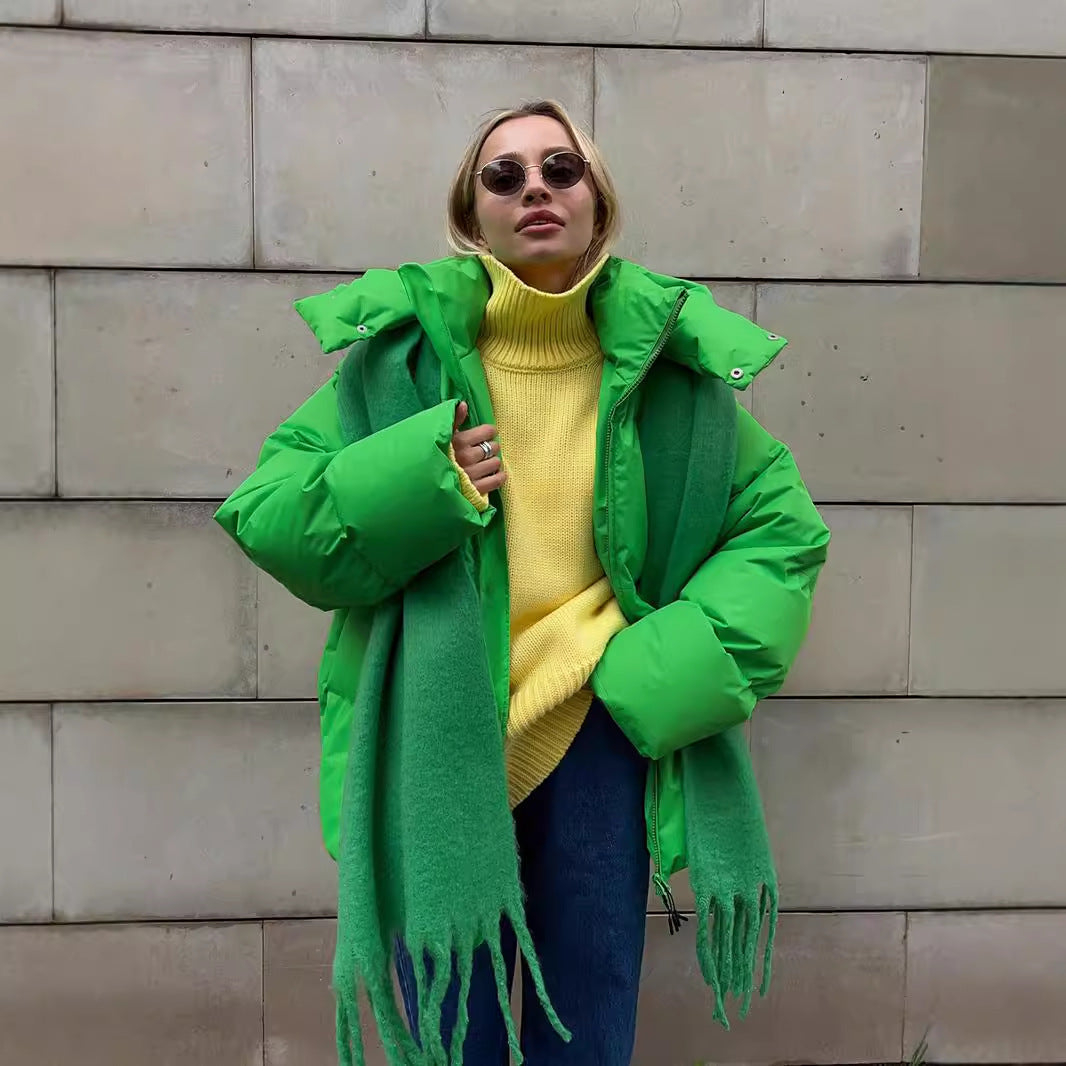 Gina® | Warme Steppjacke im modernen Stil mit abnehmbarer Kapuze