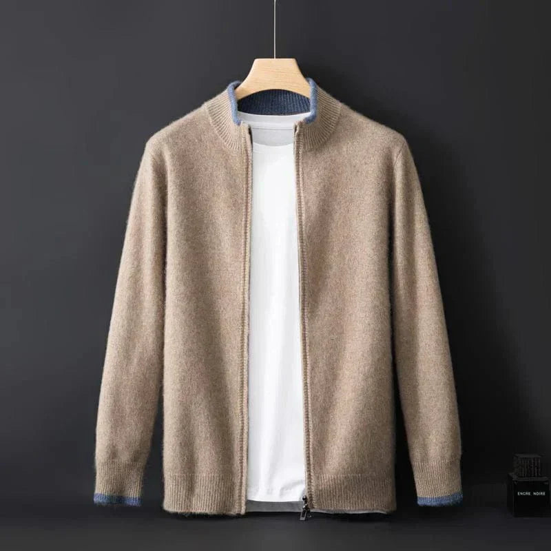 Bequeme Strickjacke für Herren