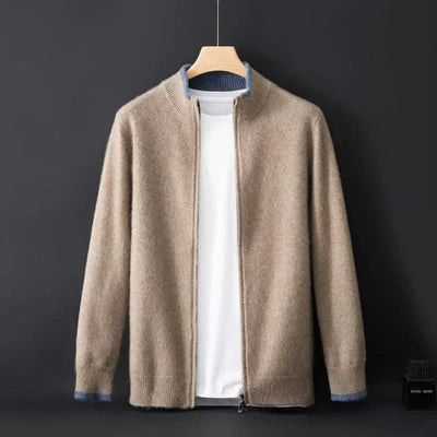 Bequeme Strickjacke für Herren