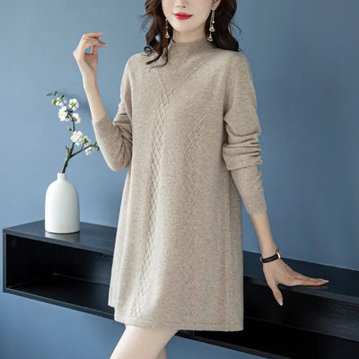 Trystan | Herbst Winter Frauen Pullover Pullover Mittellang Niedrig