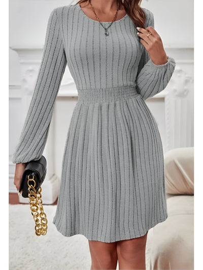 Brunhilde | Elegantes Strick-Midi-Kleid