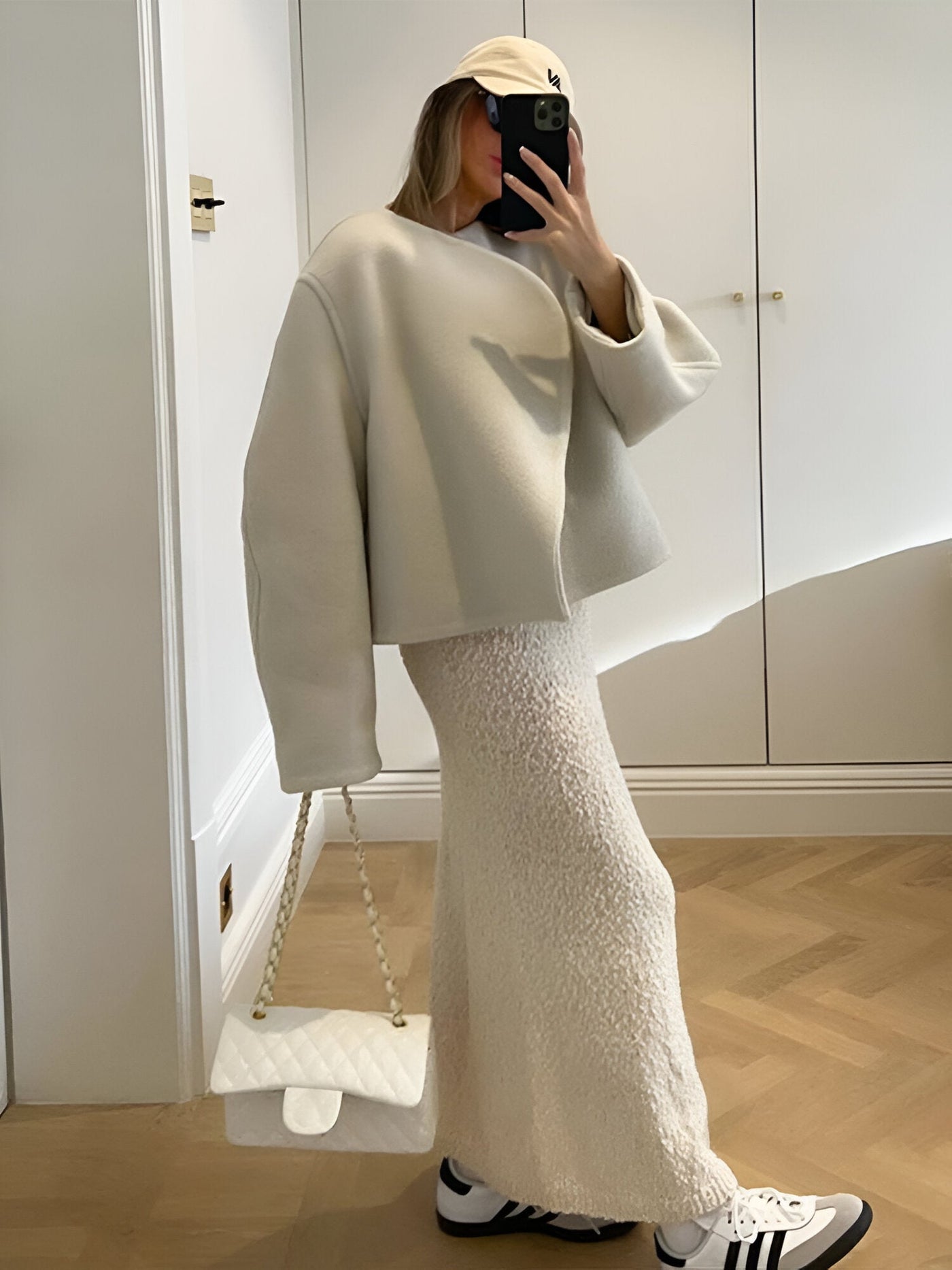 Marie | Lässiger warmer Wollmantel für Frauen