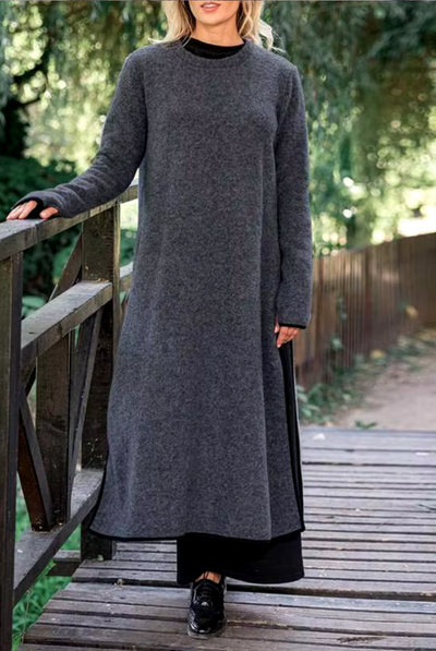 Ianthe® | Gemütliches mehrlagiges Maxikleid