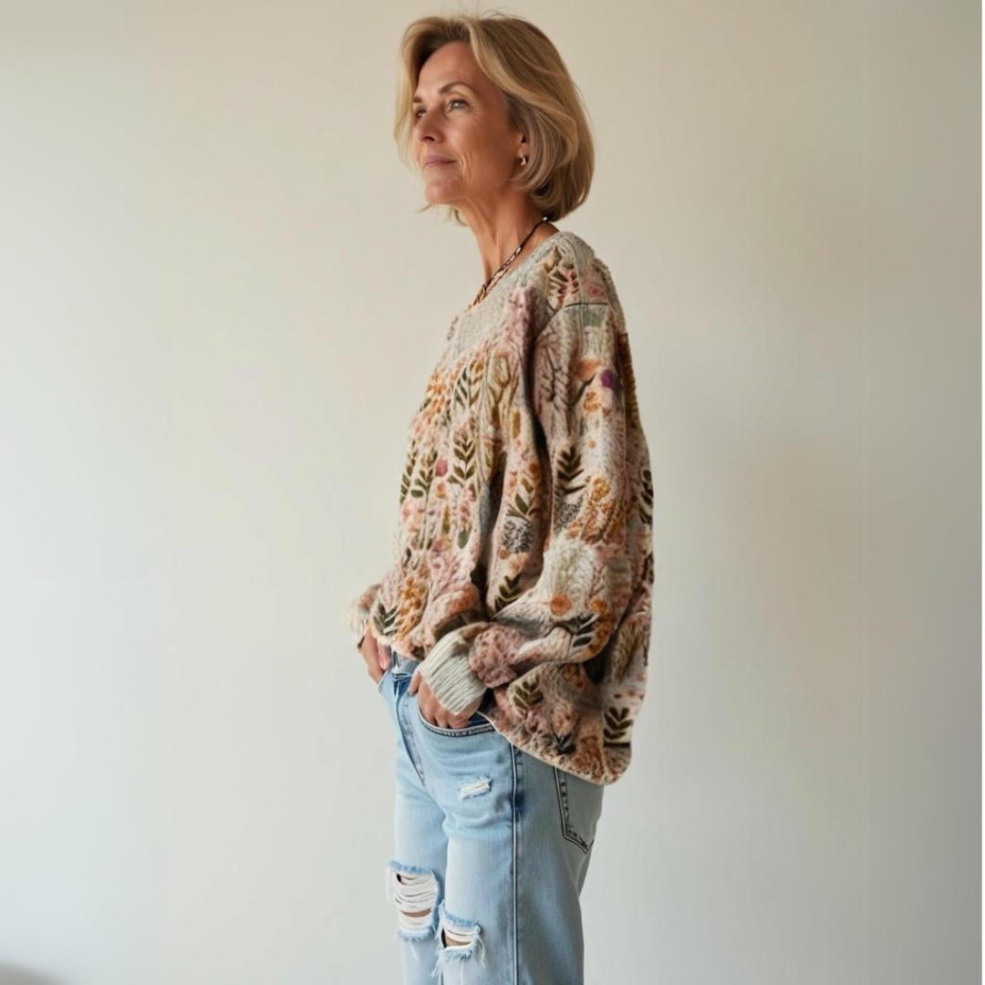 Guadalupe® | Flora™ Eleganter Damenpullover
