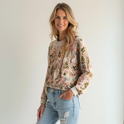 Guadalupe® | Flora™ Eleganter Damenpullover