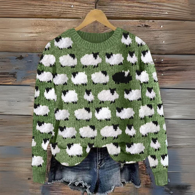 Isidora® | Strickpullover mit Weihnachtsbäumen