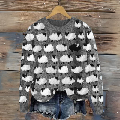 Isidora® | Strickpullover mit Weihnachtsbäumen