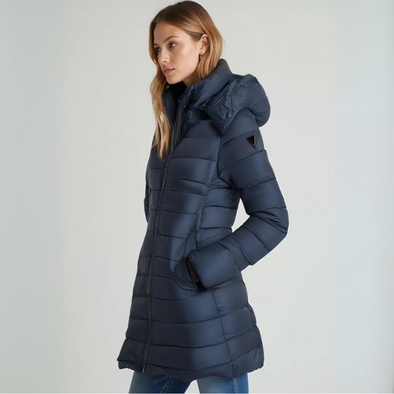 Fabiola® | Lange Daunenjacke