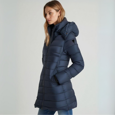 Fabiola® | Lange Daunenjacke