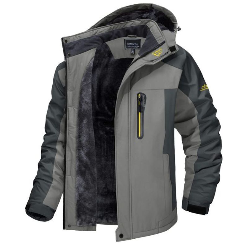 Karlo Herren Winterjacke mit wasserdichter Funktion
