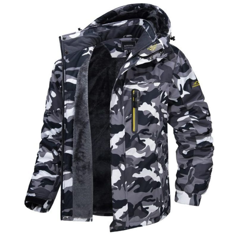 Karlo Herren Winterjacke mit wasserdichter Funktion