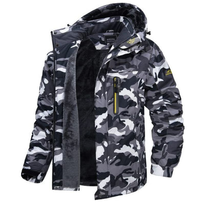 Karlo Herren Winterjacke mit wasserdichter Funktion