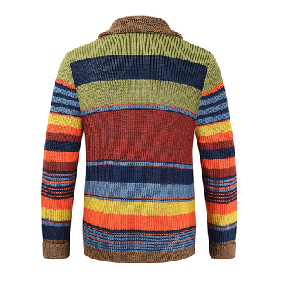 Hada® | Hochwertige Strickjacke in warmen Herbsttönen