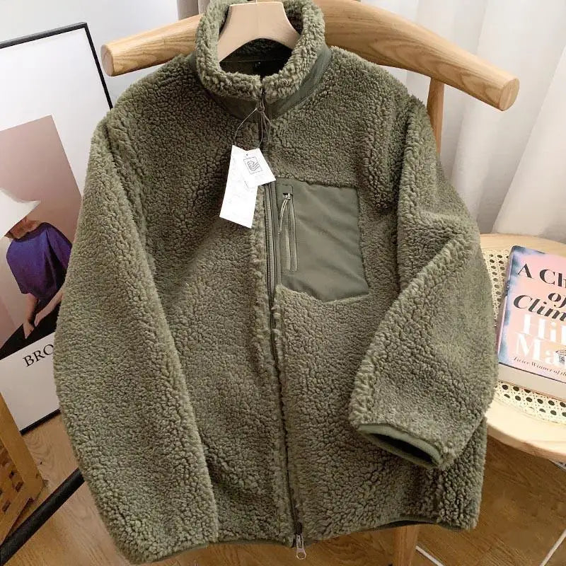 Teresa® | Damen Winterjacke mit Teddybär