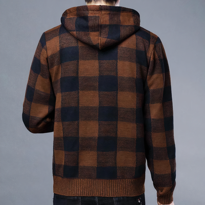 Kariertes Hoodie Rafael