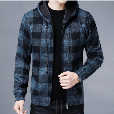Kariertes Hoodie Rafael