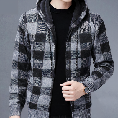 Kariertes Hoodie Rafael