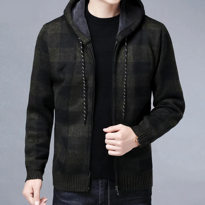 Kariertes Hoodie Rafael